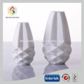 Elegant White Glass Vase